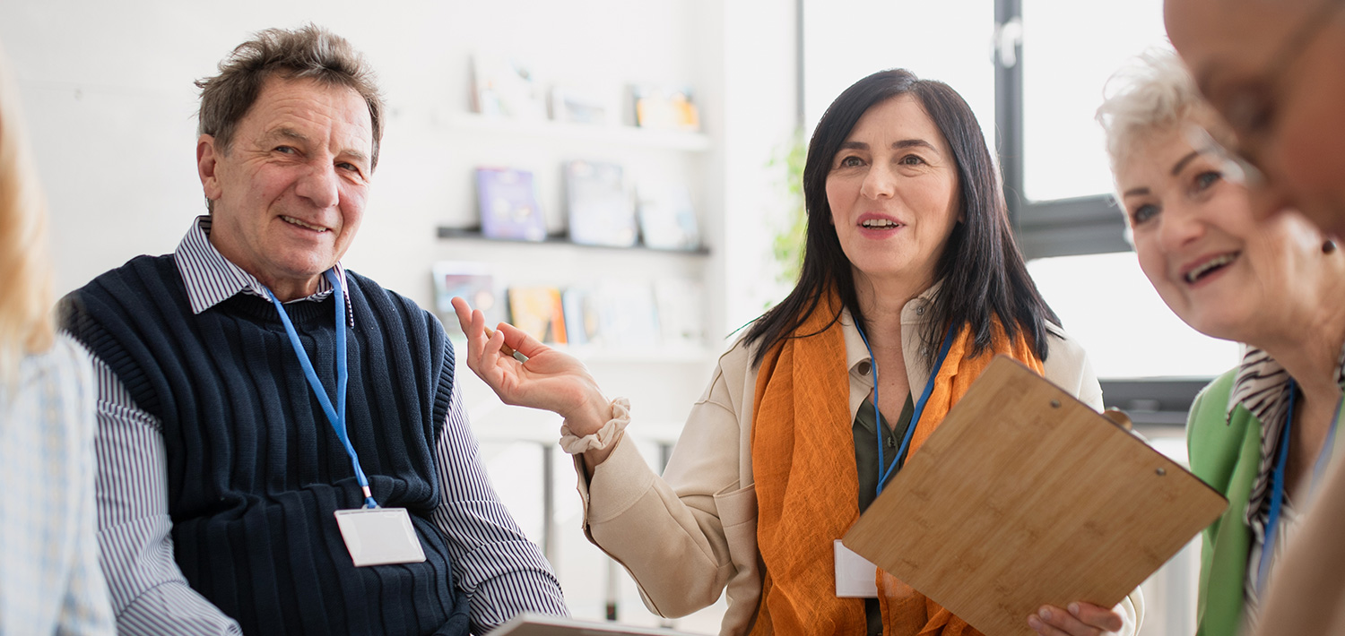 Group of people in a meeting